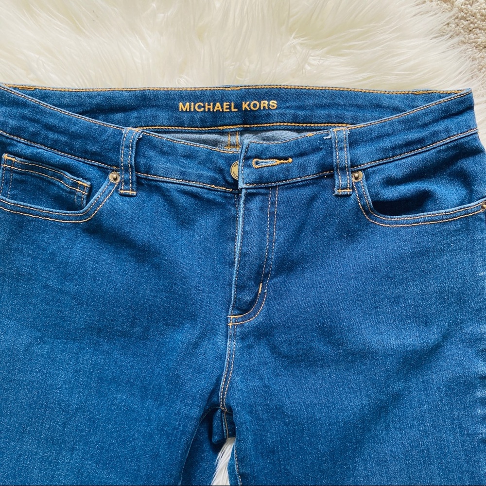 Michael Kors High Rise Skinny Jeans Stretch Denim Size 6 - Picture 5 of 6